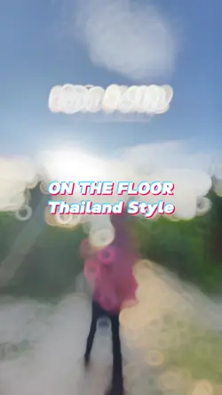 On the floor