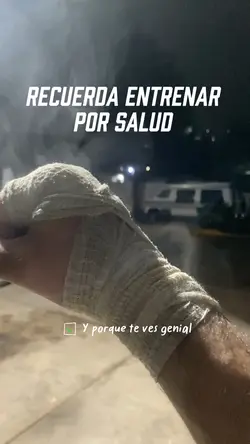 entrenar por salud. 