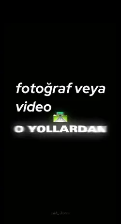 o yollardan geçtik 