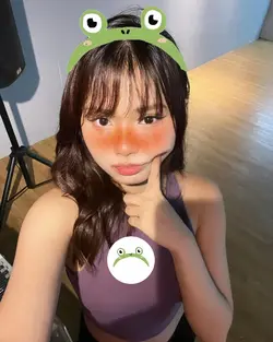 cute froggy filter