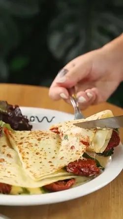 Crepe lanche burger 