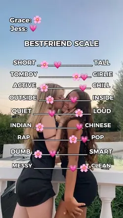 Bestie scale💕👭🏼