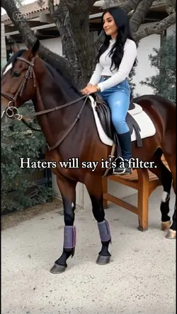 ride a horse