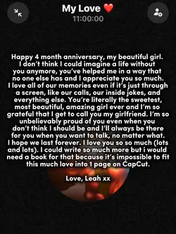 Happy 4 months,