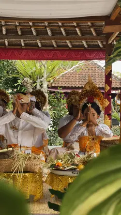 Balinese ceremony