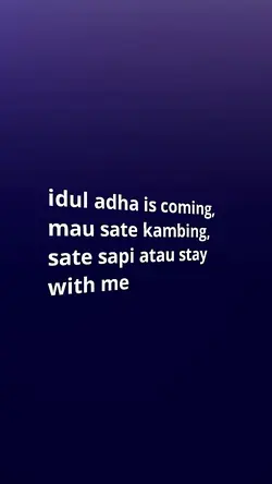 IDUL ADHA IS COMING