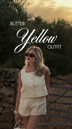 butter yellow outfit