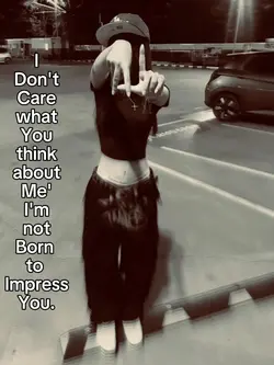 I'm not born to 