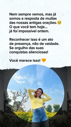 Você merece!