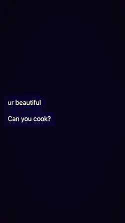 can you cook?