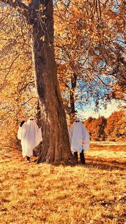 ghost photoshoot 