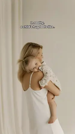 child's hug
