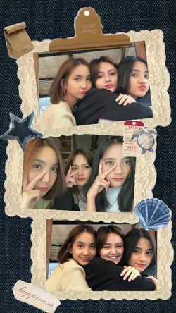 3 colage frame cute