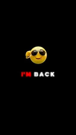 I'M BACK