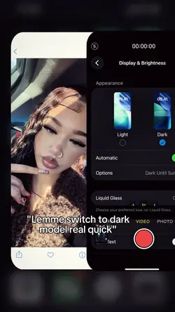 Switch to dark model