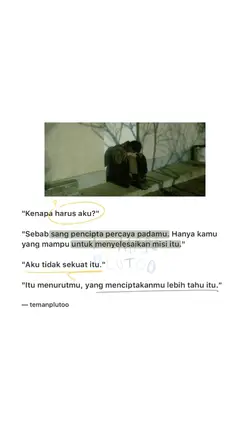 kenapa harus aku?