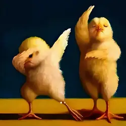 duo anak ayam trend