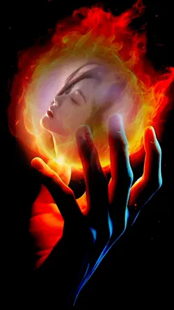 Fire picture effect