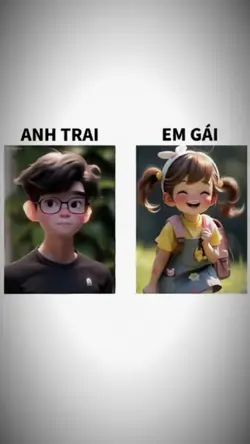 anh trai em gái 