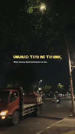 Umusad Ng tahimik