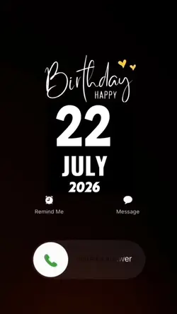 Hbd 22 July 2026