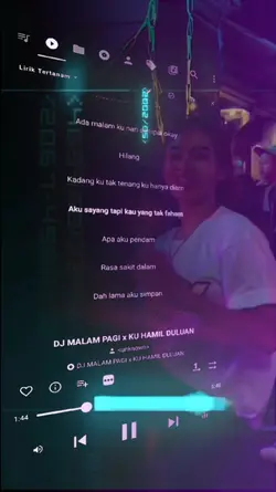 lirik malam pagi