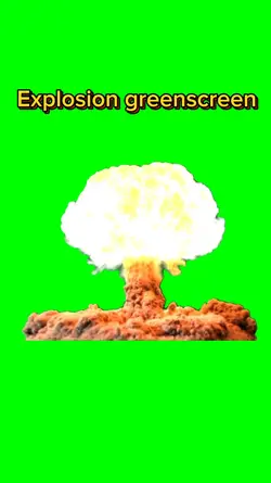 Explosion greenscree