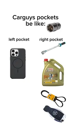 Carguys pockets meme