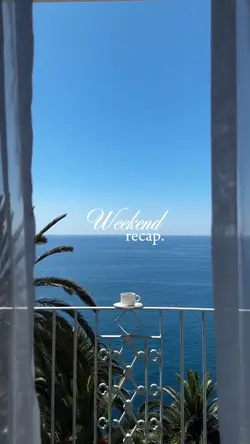 Weekend recap