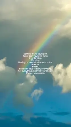 Stop worrying 