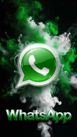 WhatsApp | Neon Glow