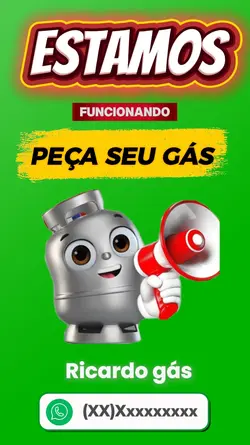 Peça seu gás agora 