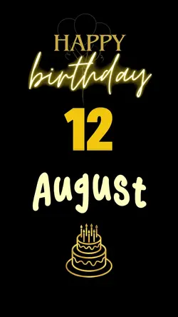 Birthday August 12