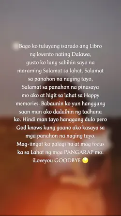 #iloveyou goodbye...