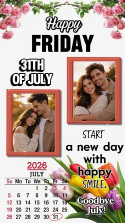 Friday 31th of July