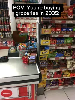 u're buying grocery 