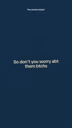 sodontyouworryabtthe