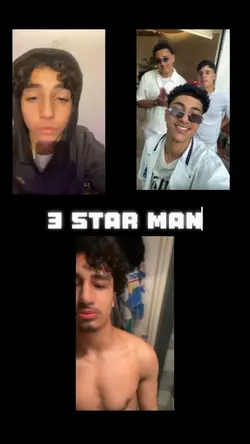 3 star man showoff