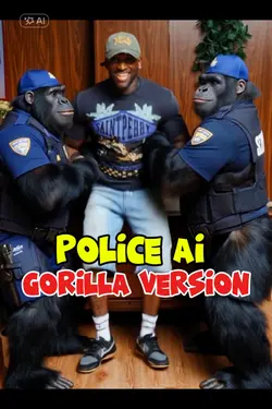 police gorilla Ai