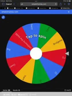 Choosing who to edit