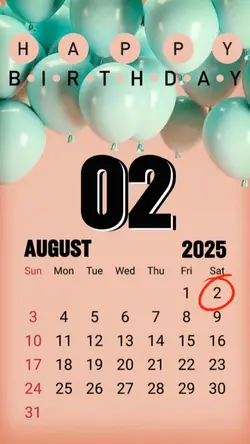 birthday 02 August