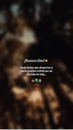 Buenos días 