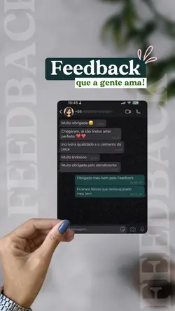 Feedback que amamos 