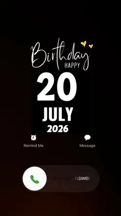 Hbd 20 July 2026