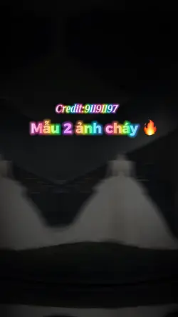 Mẫu 2 ảnh cháy 🔥 