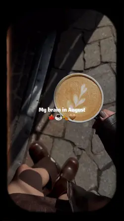 My brain in August