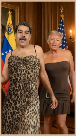 trump&maduro dance