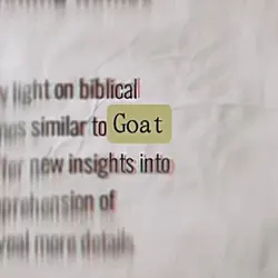 Newspaper Goat