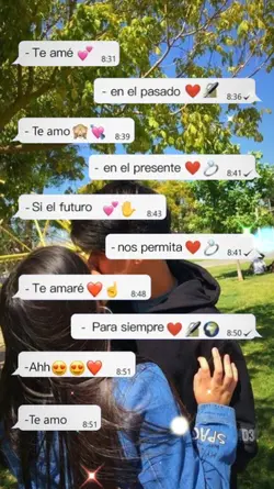 mensaje de amor 