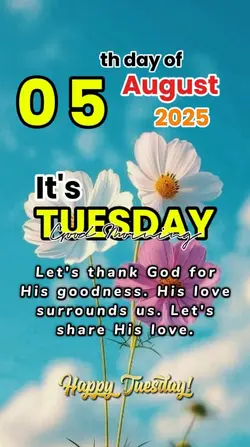 Tuesday , August 05